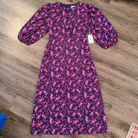 Hyacinth House Floral Norma Maxi Dress New - Picture 1 of 9